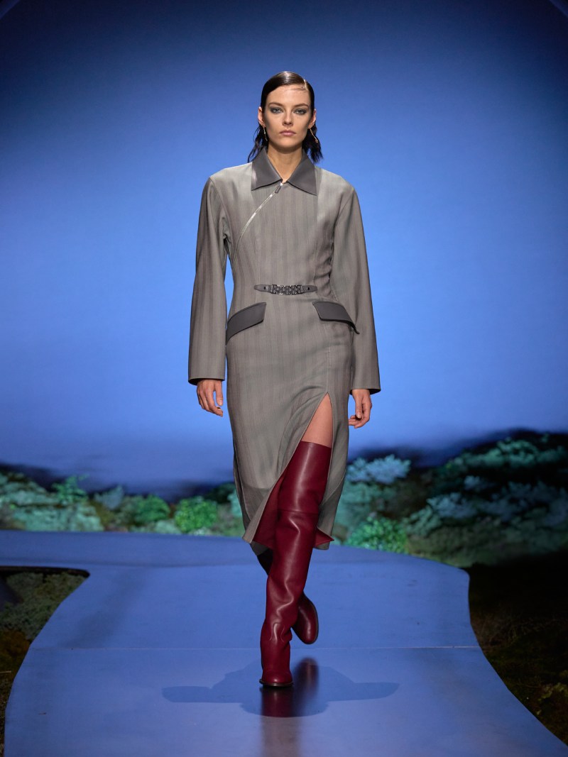 Hermès mira al crepúsculo para su armario femenino de fw26