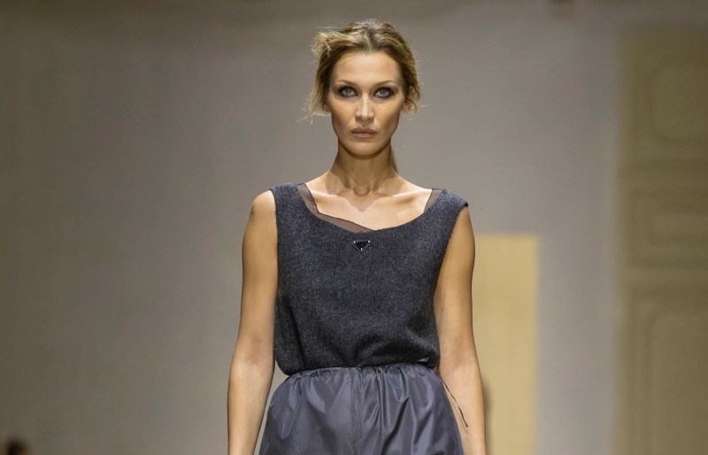 Volverás a ser grunge con labios nude, gracias a Prada