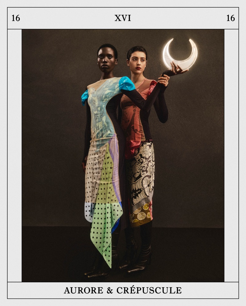 Marine Serre explora la cualidad transformativa del tiempo