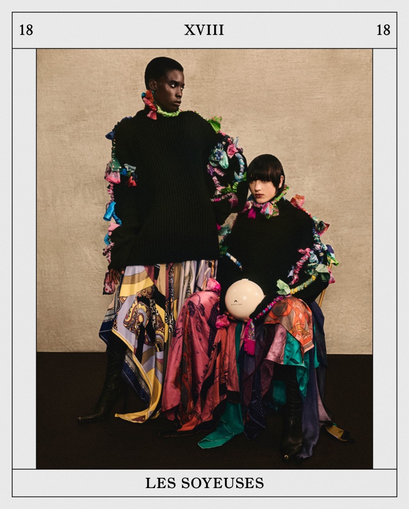 Marine Serre explora la cualidad transformativa del tiempo