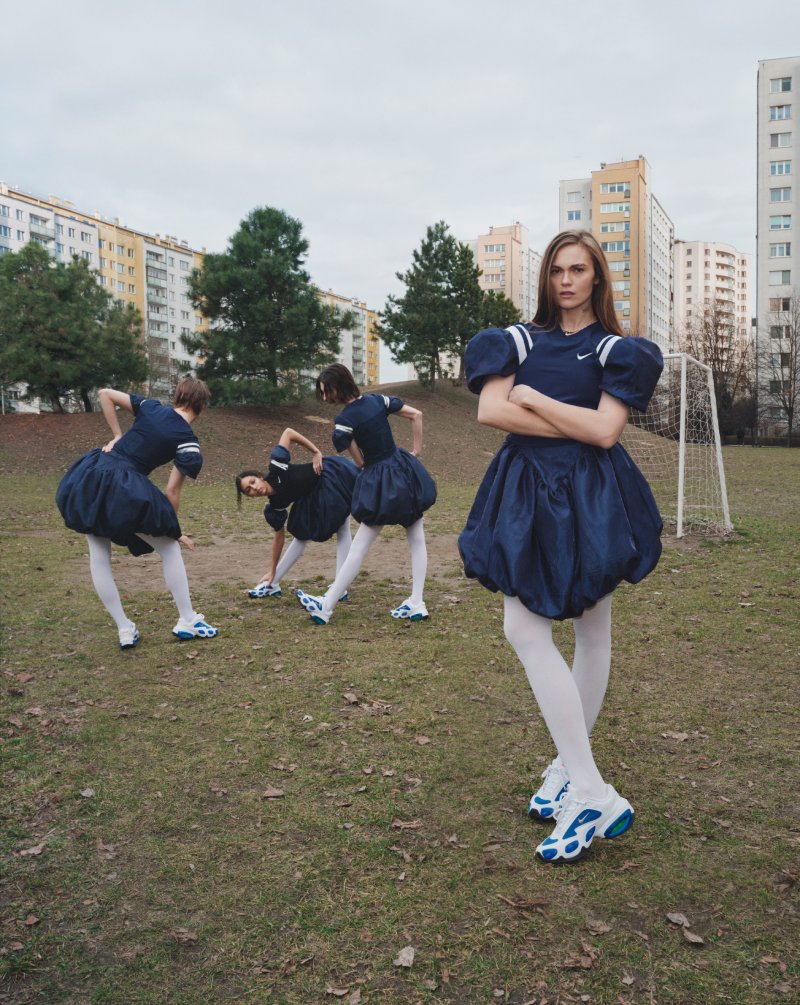 Nike y Veneda Carter mezclan futuro con nostalgia noventera