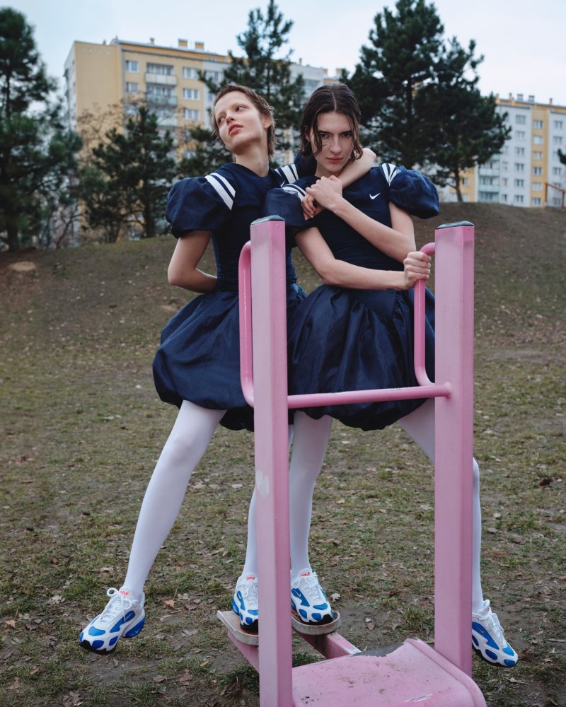 Nike y Veneda Carter mezclan futuro con nostalgia noventera