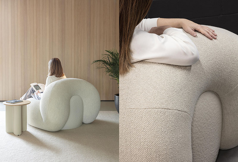 Nina Lounge: nueva butaca de Patricia Urquiola con Pure ECO