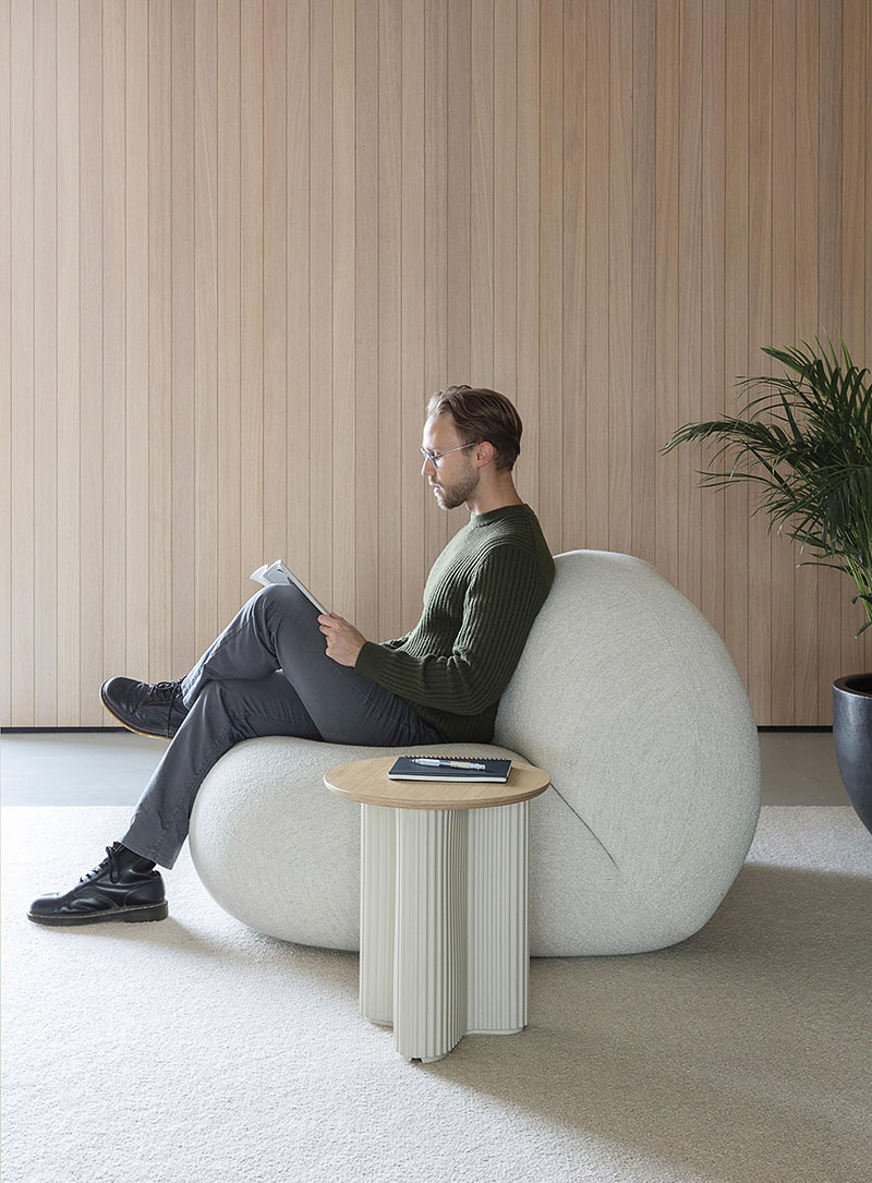 Nina Lounge: nueva butaca de Patricia Urquiola con Pure ECO