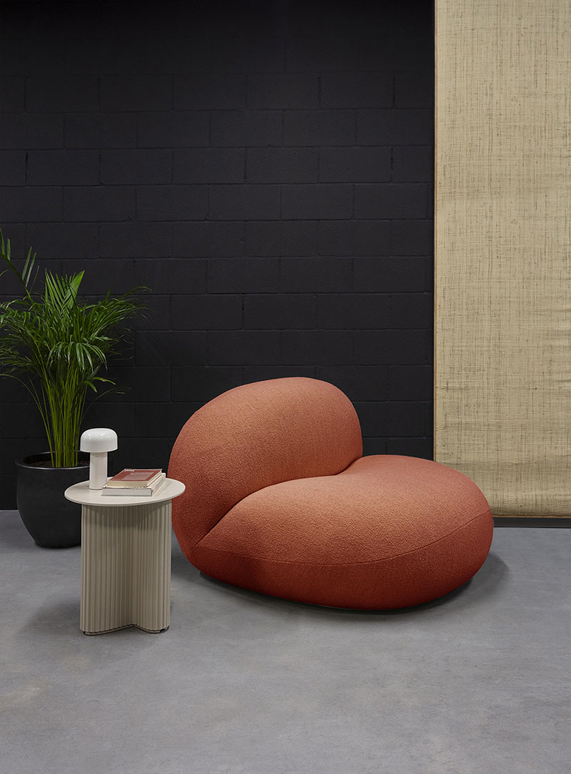 Nina Lounge: nueva butaca de Patricia Urquiola con Pure ECO