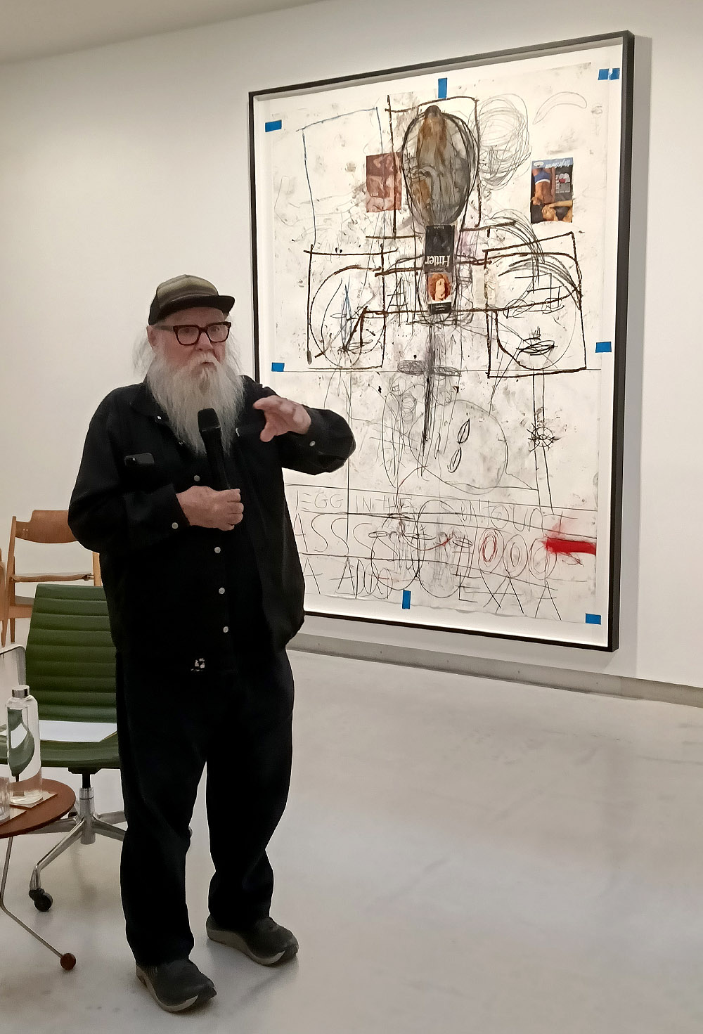 Paul McCarthy presenta su proyecto A&E en Bowman Hal