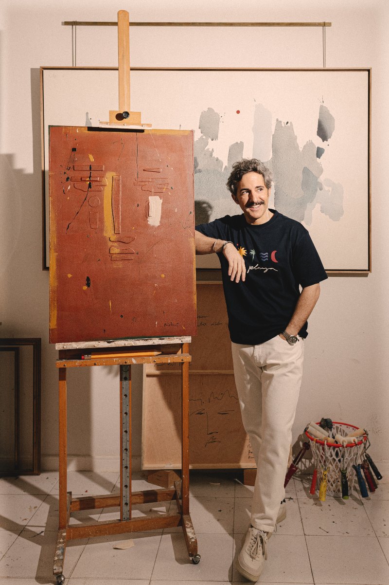 Jimmy Milán dibuja en la ropa de Boston cómo es el verano