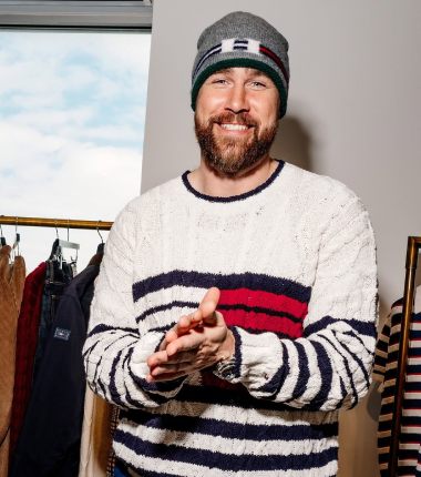 Travis Kelce ahora es el golden boy de Tommy Hilfiger