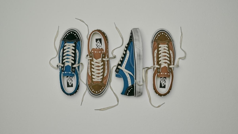 Vans customiza sus iconos skater con acabados de perlas
