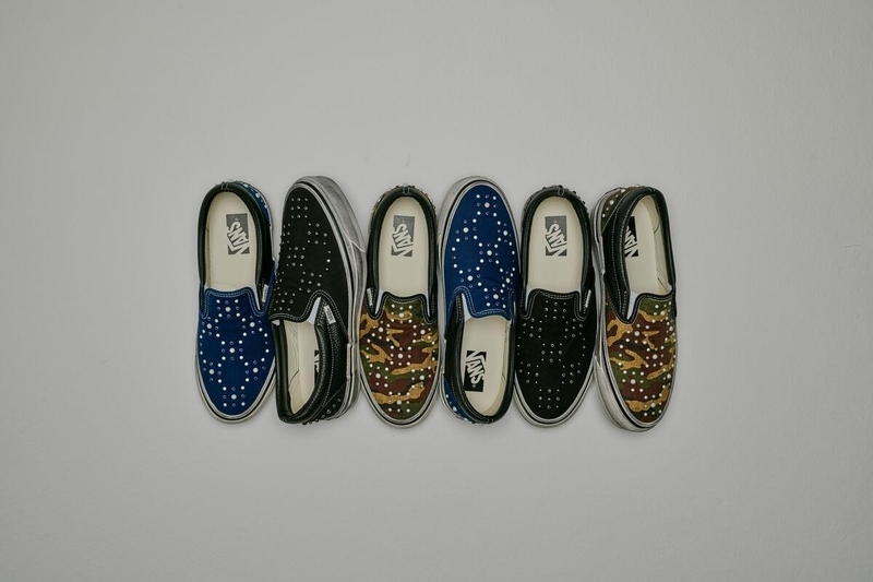 Vans customiza sus iconos skater con acabados de perlas
