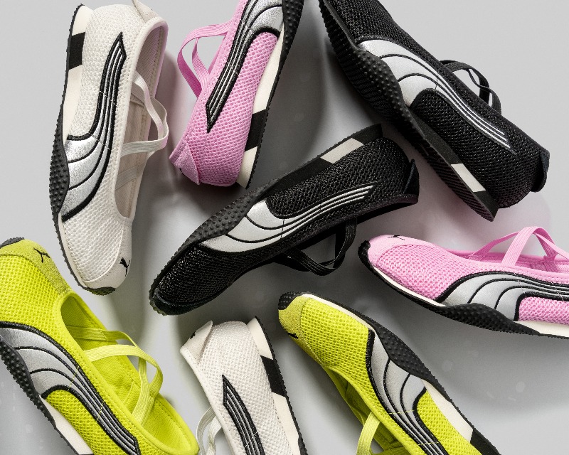 No son sneakerinas; las de Puma son zapatillas de ballet
