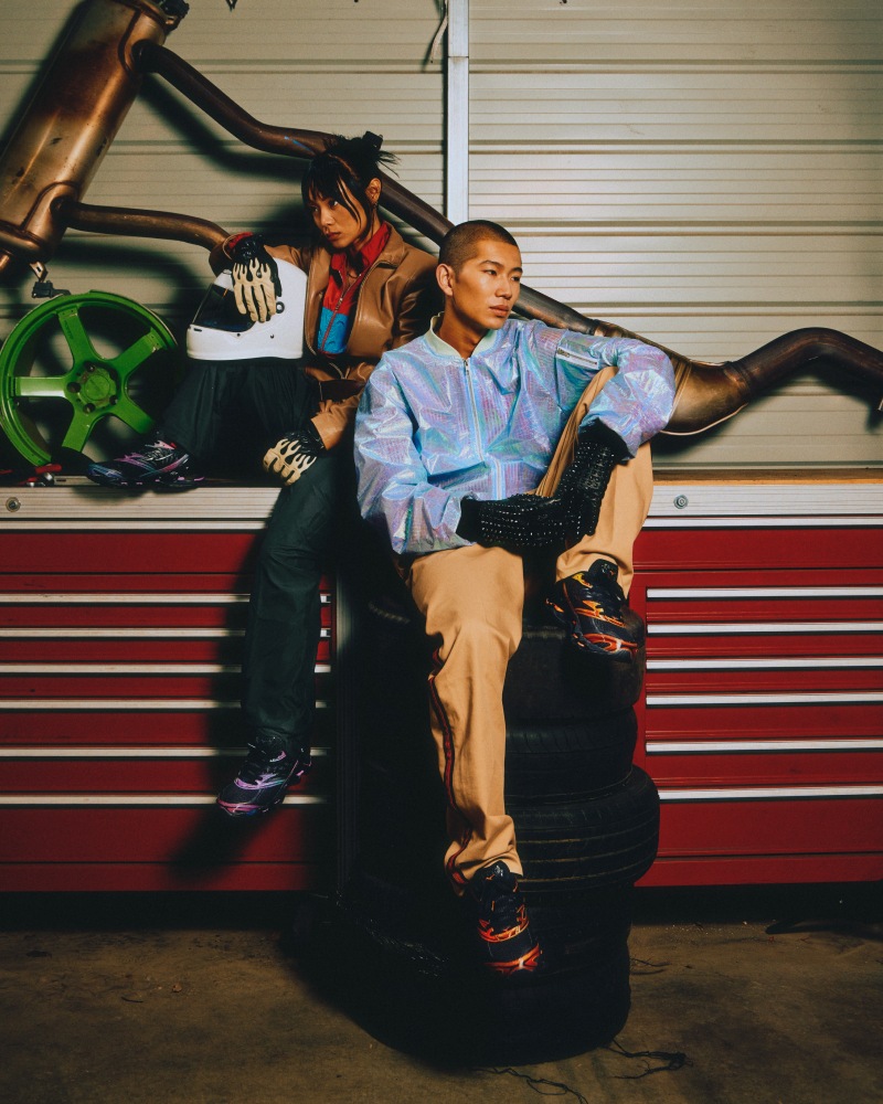 Mizuno rinde un homenaje al automovilismo de Tokio