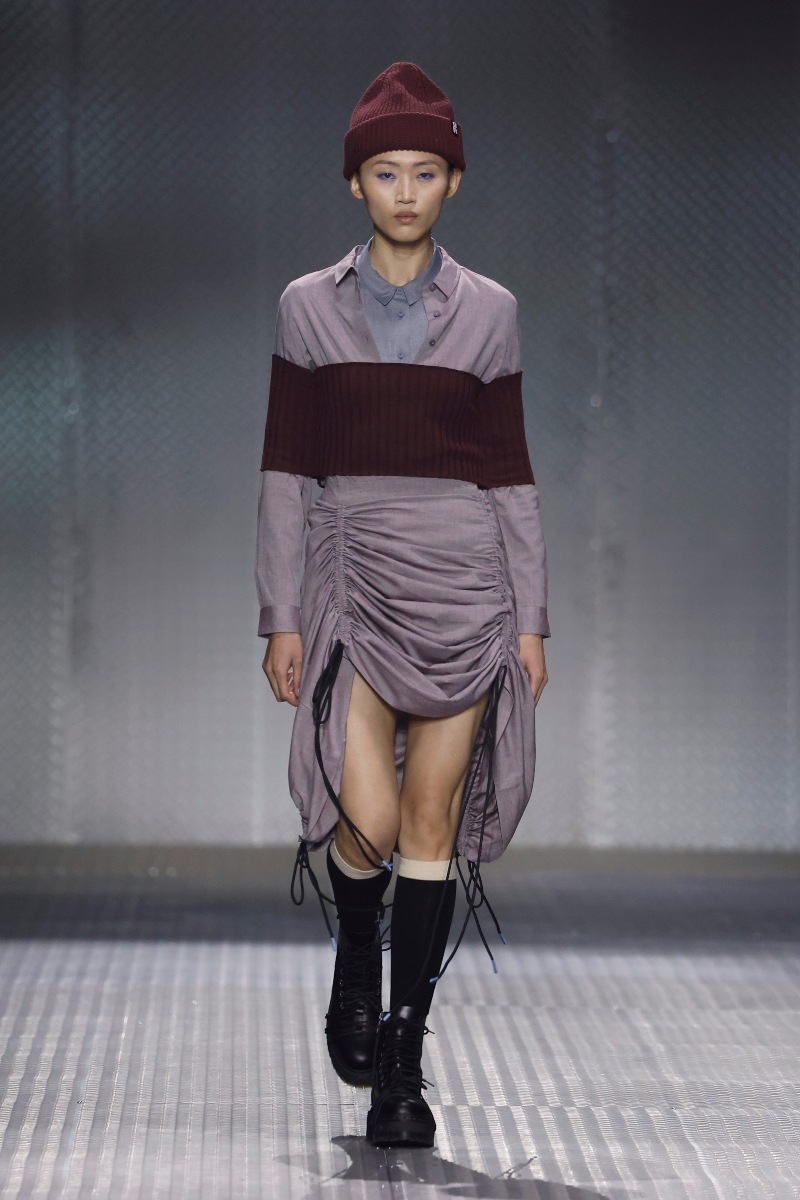 SKFK en 080 Barcelona Fashion trenza diseño artesanal