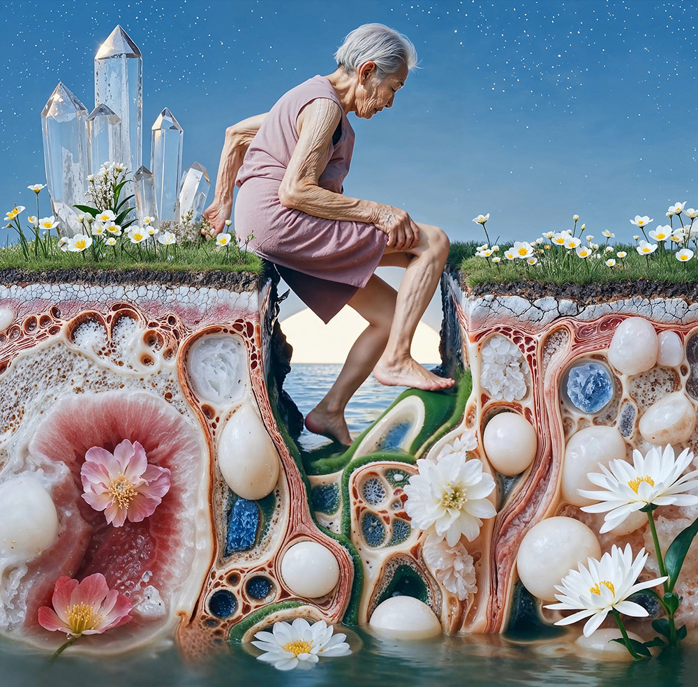 El cuerpo como territorio en Auntiescapes de Wenhui Lim