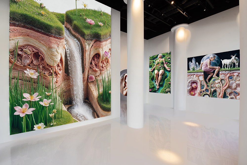 El cuerpo como territorio en Auntiescapes de Wenhui Lim