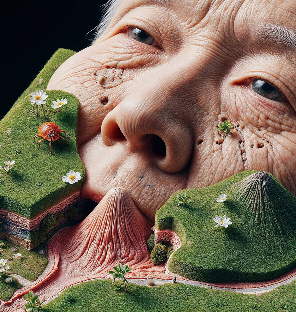 El cuerpo como territorio en Auntiescapes de Wenhui Lim