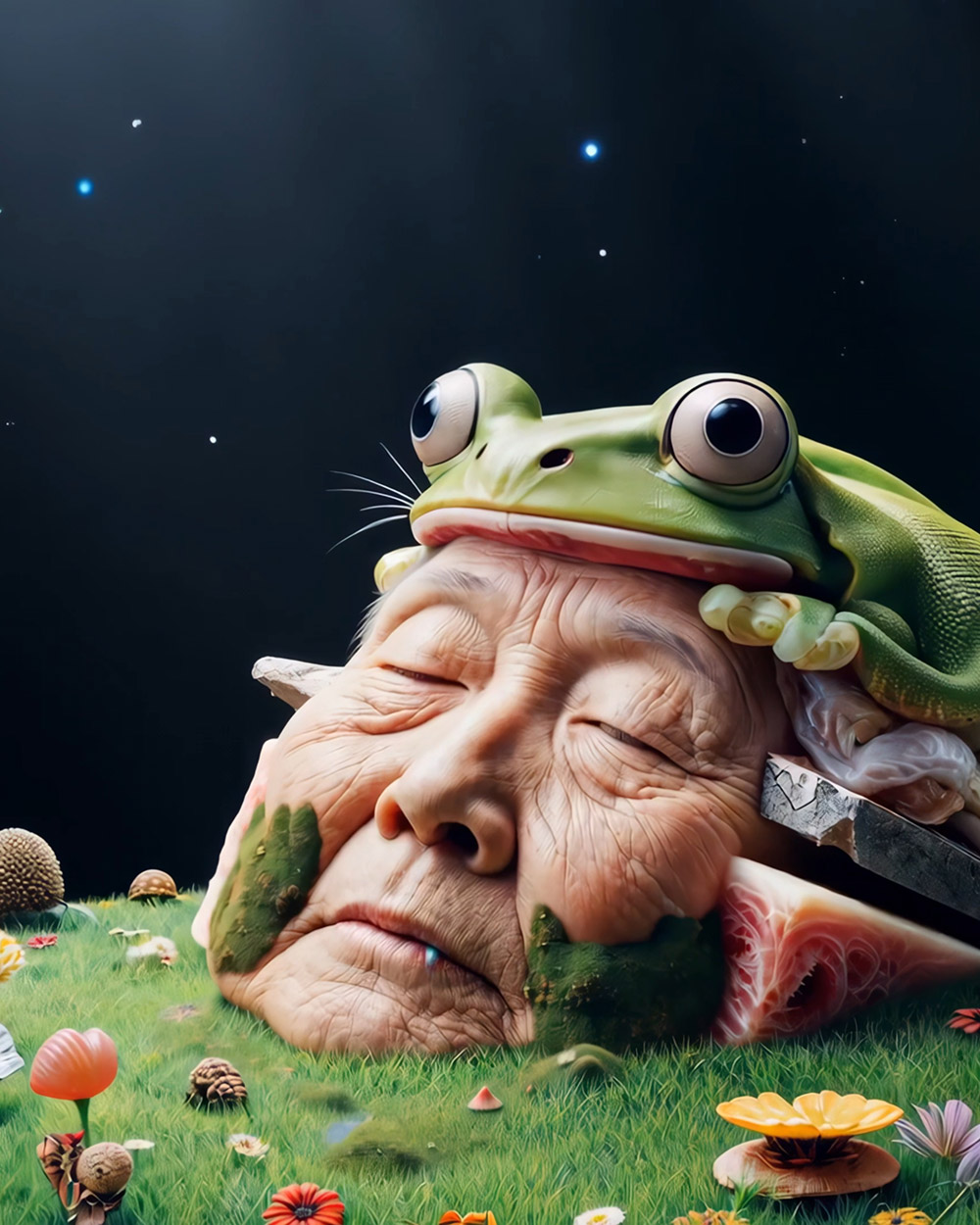 El cuerpo como territorio en Auntiescapes de Wenhui Lim