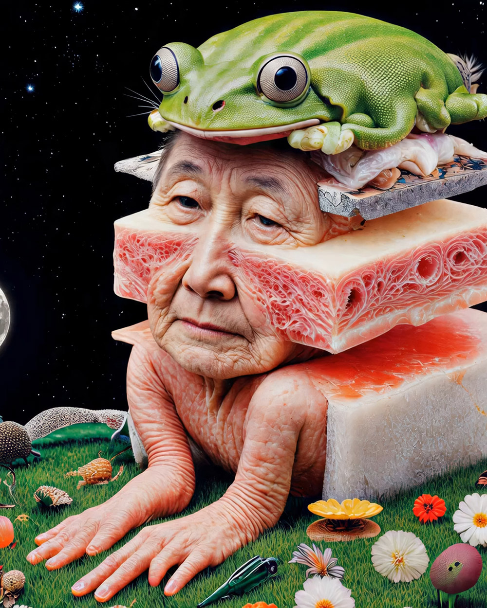 El cuerpo como territorio en Auntiescapes de Wenhui Lim