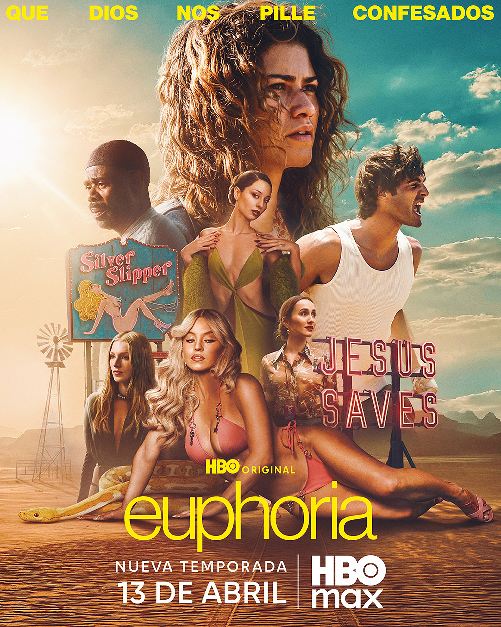 Vuelve Euphoria con mucho brillo, fe y sombras, en HBO Max