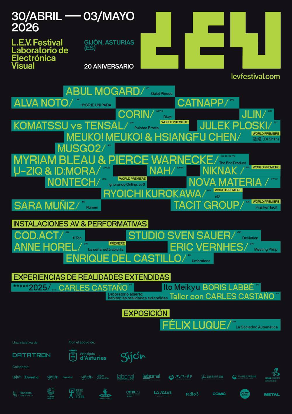 L.E.V. Festival 2026: 20 años de uno de los festis más top