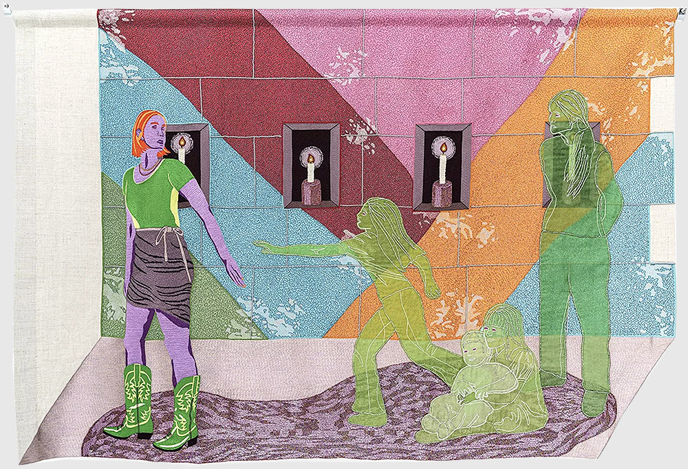 Lauren Januhowski: invocar, tejer y habitar lo invisible