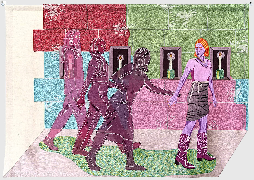 Lauren Januhowski: invocar, tejer y habitar lo invisible