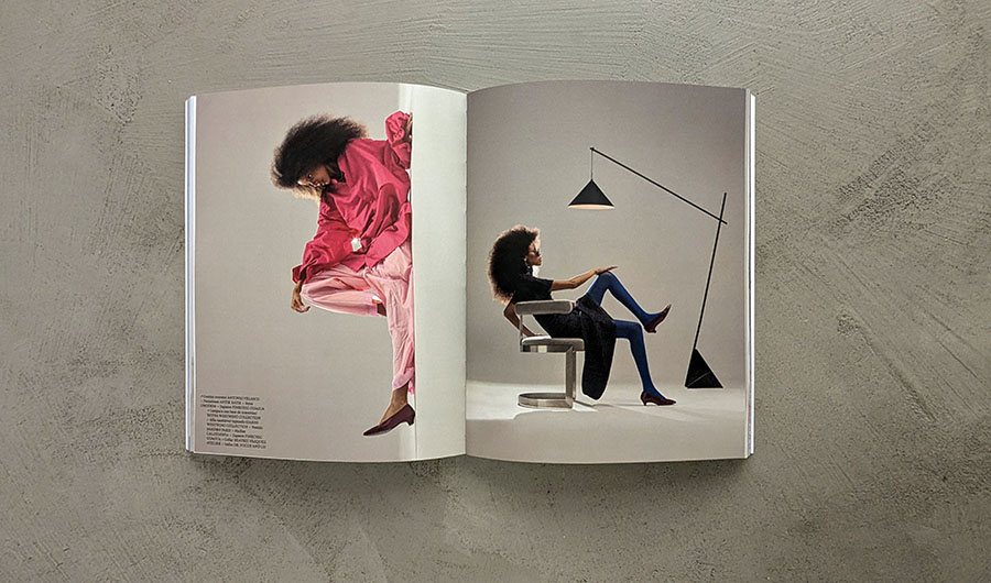 Post Modern: un editorial que fusiona moda y mobiliario