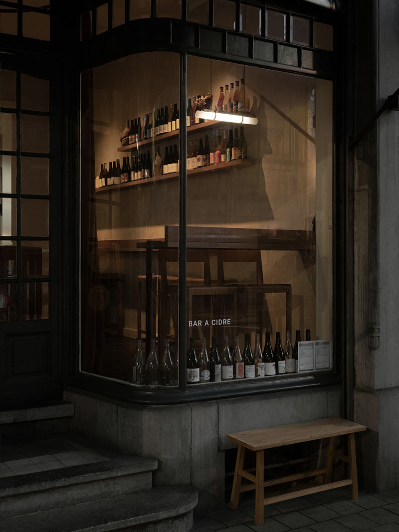 Badi: bar de sidra que pasó a ser restaurante en Bruselas