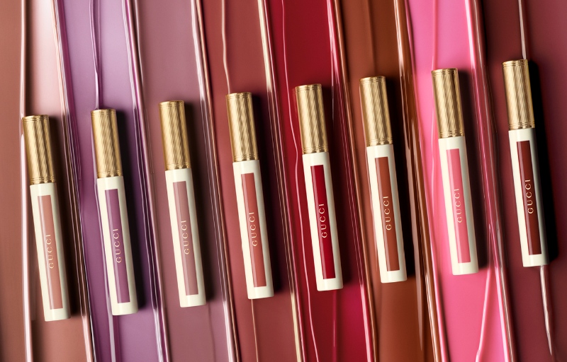 Con el nuevo labial de Gucci, nos unimos al efecto mordido