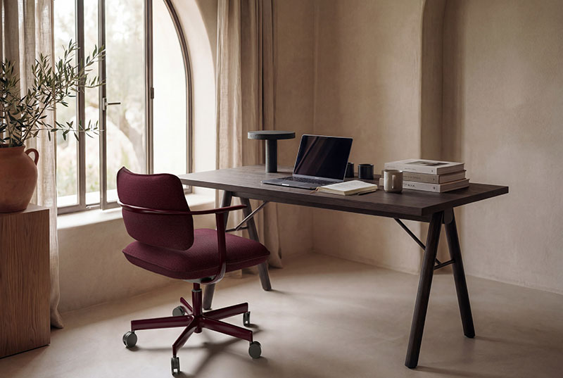 Barber & Osgerby crean la silla de oficina U-Type de Kettal