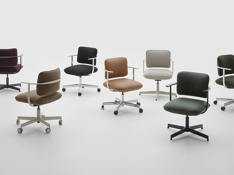 Barber & Osgerby crean la silla de oficina U-Type de Kettal