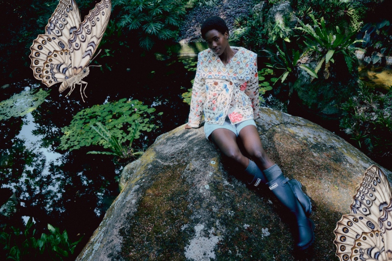 Farm Rio lleva las chaquetas de Barbour al trópico