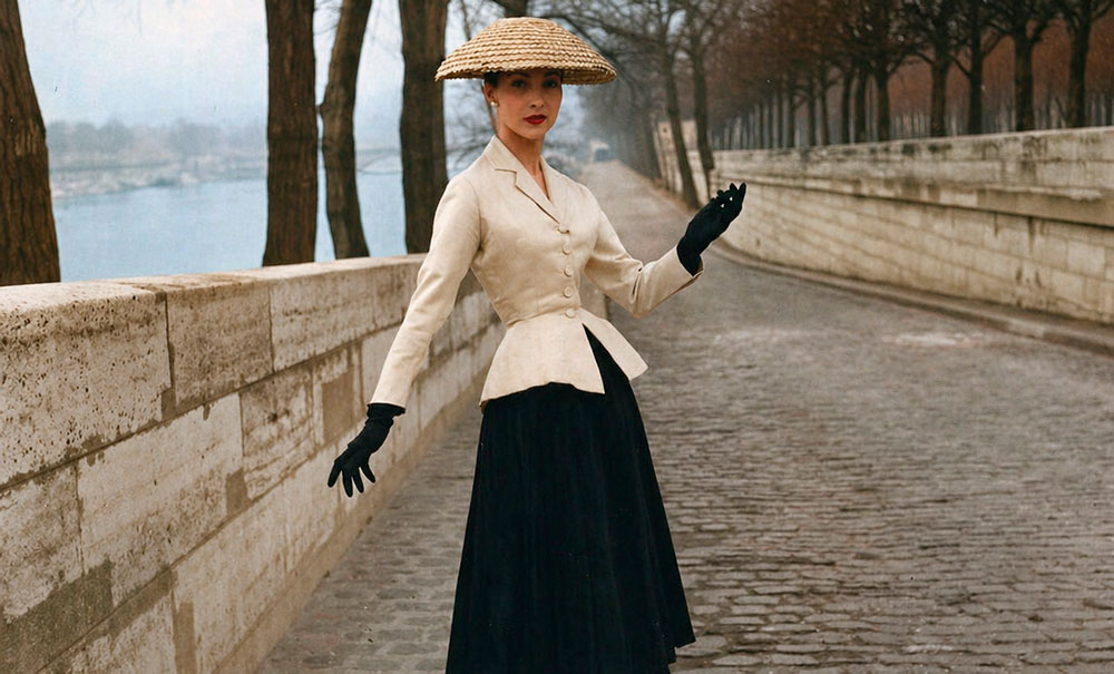 La falda Corolle de Dior convertida en lámpara