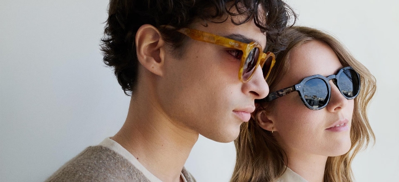 Izipizi diseña gafas unisex, eco y con colores personales