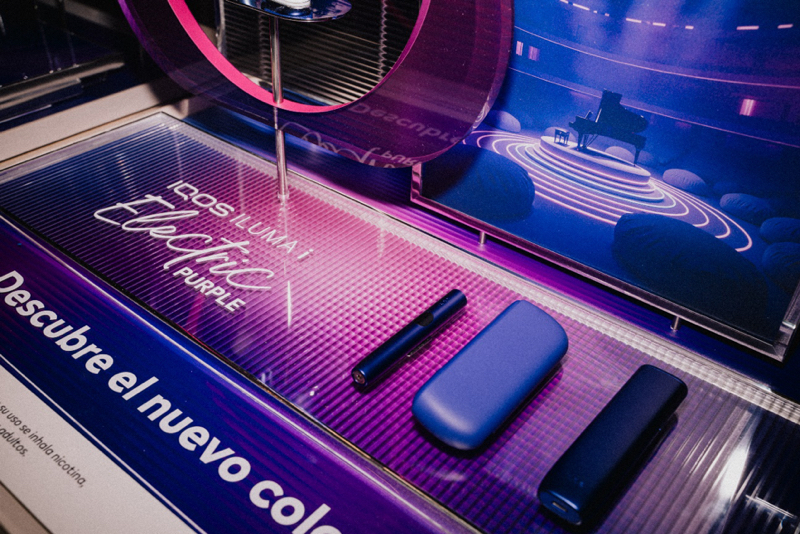 Electric Purple: el lenguaje visual más atrevido de IQOS