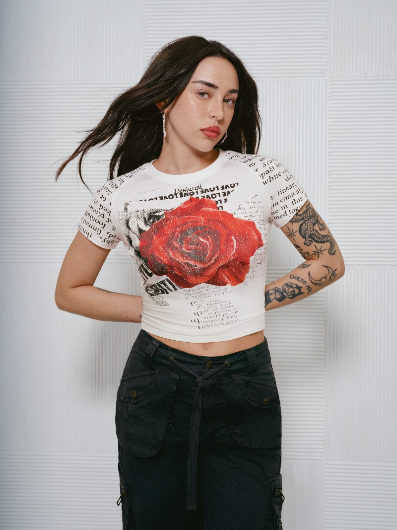 Desigual es el amuleto de suerte y estilo de Nicki Nicole