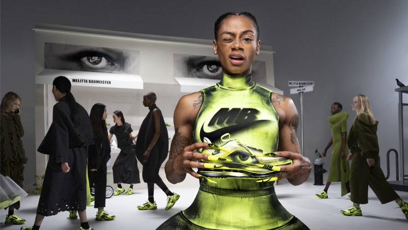 Nike y Melitta Baumeister introducen avant-garde al running
