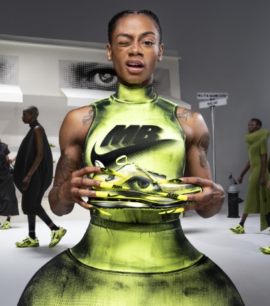 Nike y Melitta Baumeister introducen avant-garde al running