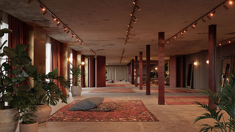 Así será Nômade Temple Madrid, el nuevo hotel de la capital