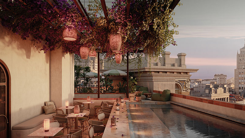 Así será Nômade Temple Madrid, el nuevo hotel de la capital