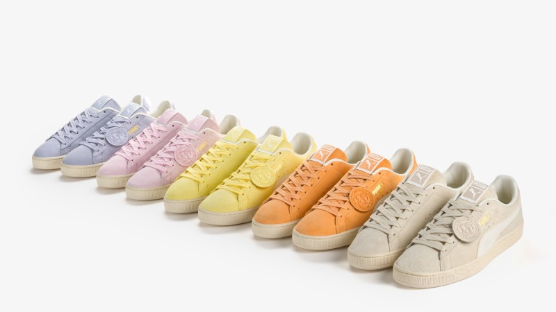 Puma reinventa sus Suede con un pack de tonos pastel