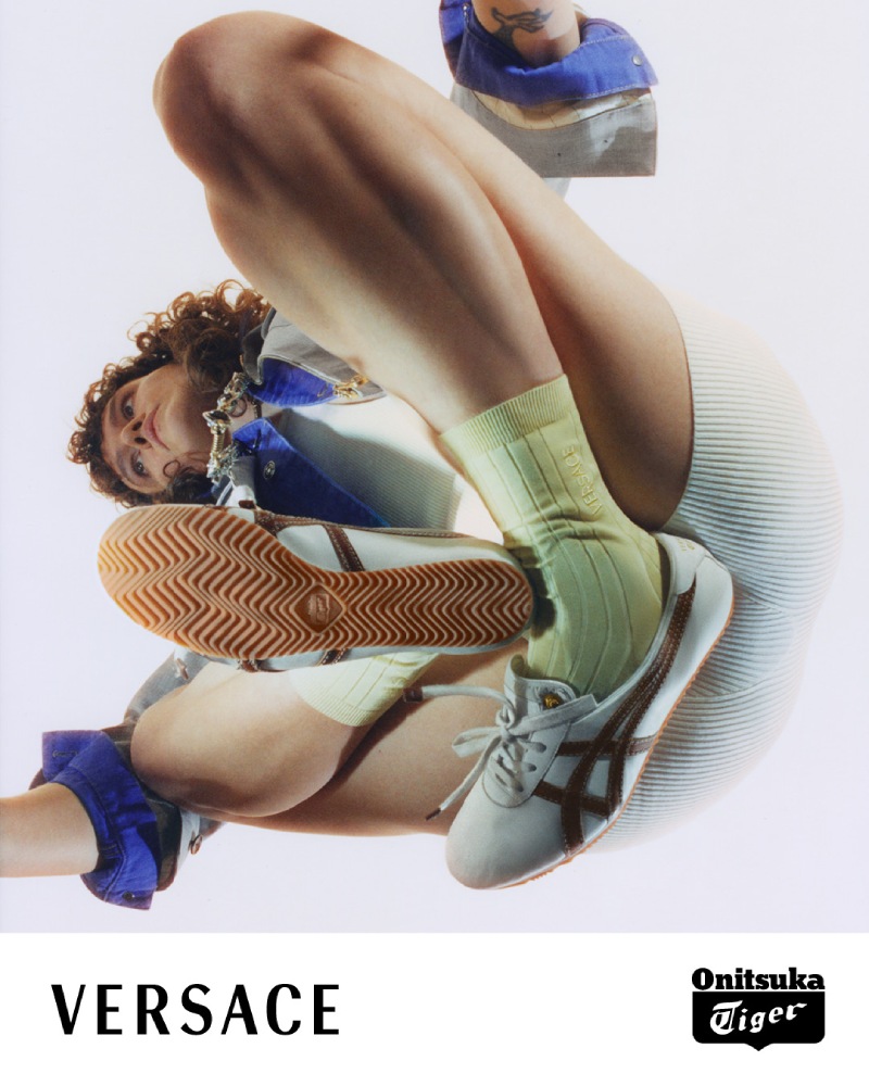 Llegaron las sneakers japo-italianas de Versace y Onitsuka