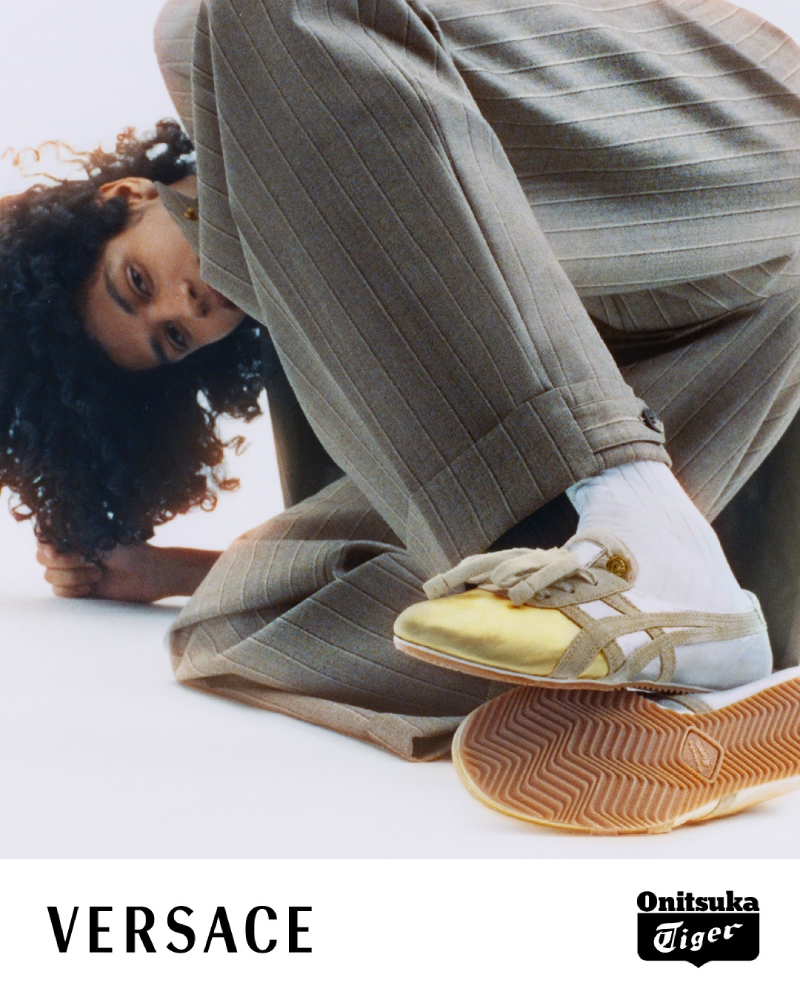 Llegaron las sneakers japo-italianas de Versace y Onitsuka