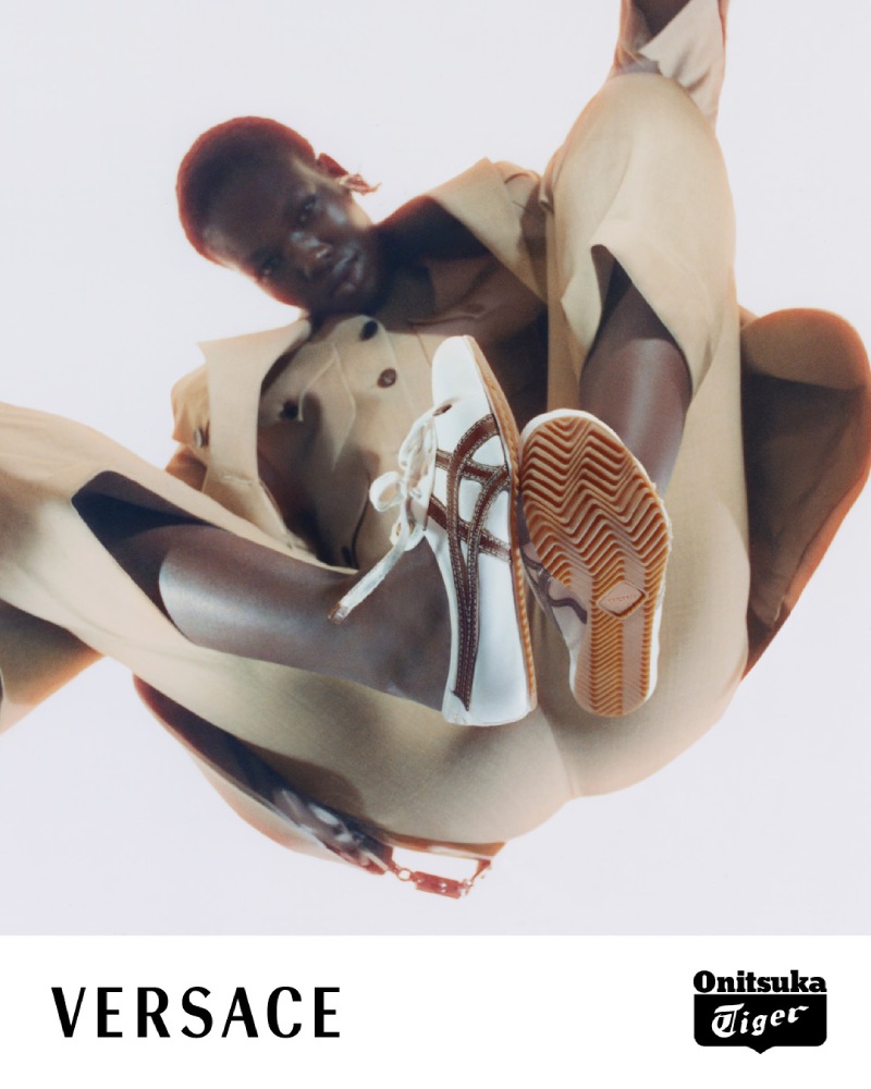 Llegaron las sneakers japo-italianas de Versace y Onitsuka