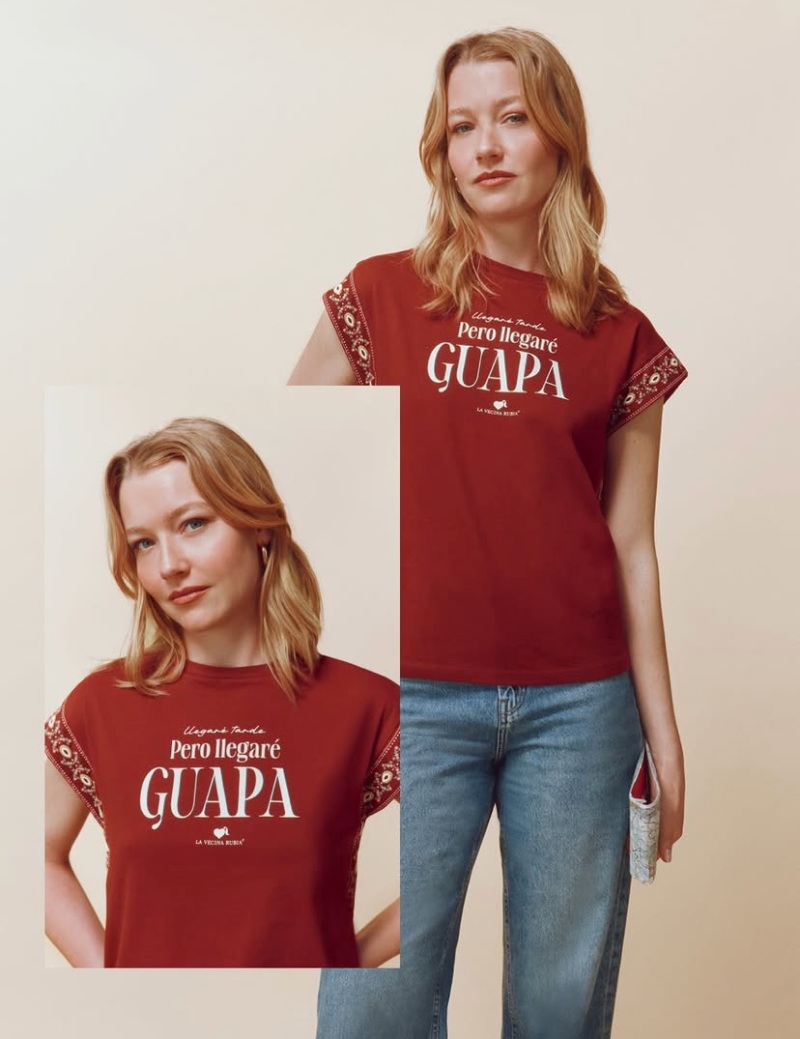 La Vecina Rubia pone su humor naíf a la moda de Springfield