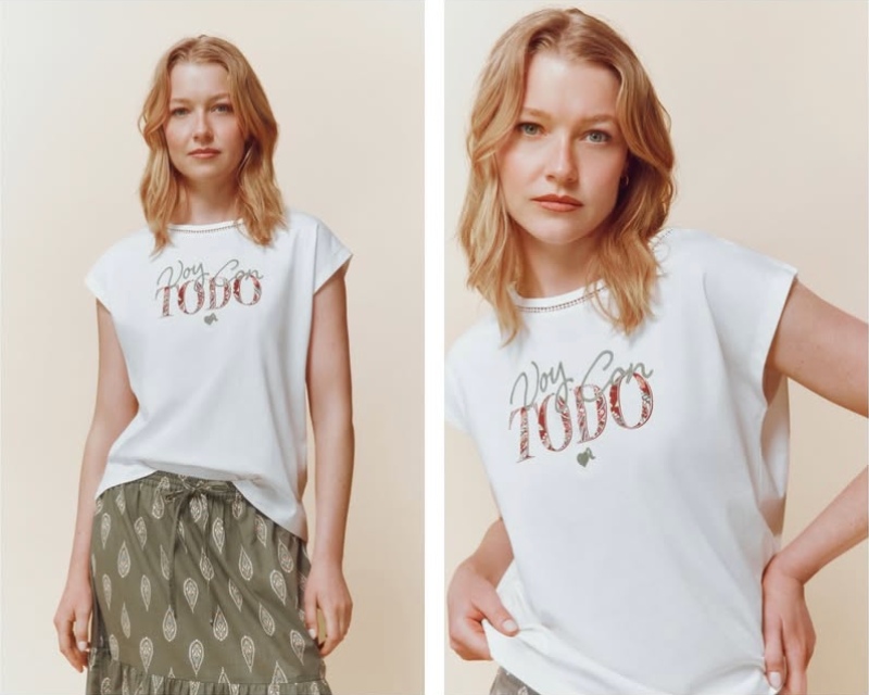 La Vecina Rubia pone su humor naíf a la moda de Springfield