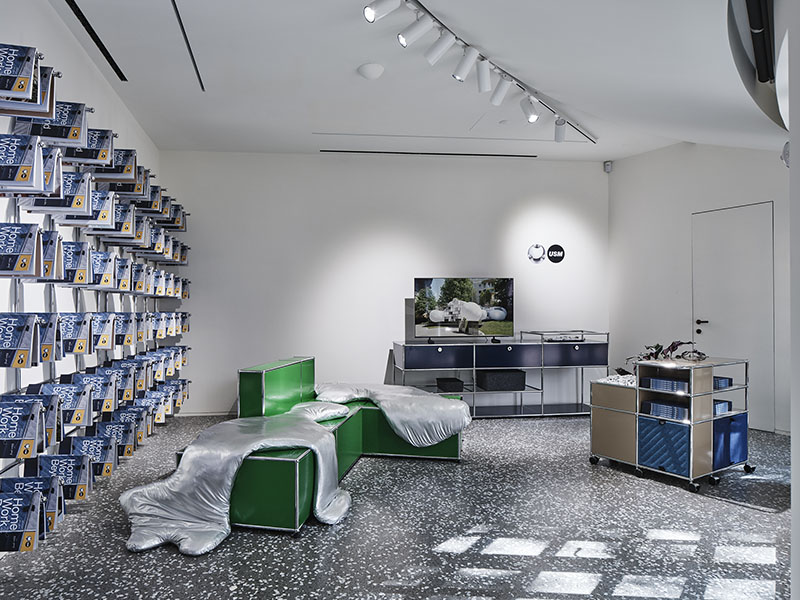 La muestra de USM, Snøhetta y Annabelle Schneider en Milán