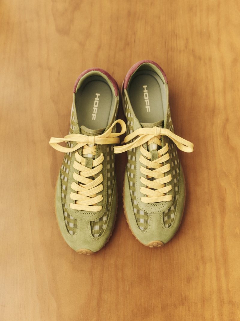 Hoff pinta zapatillas de verano con suaves cuadros vichy