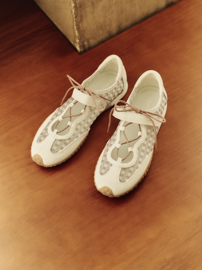 Hoff pinta zapatillas de verano con suaves cuadros vichy