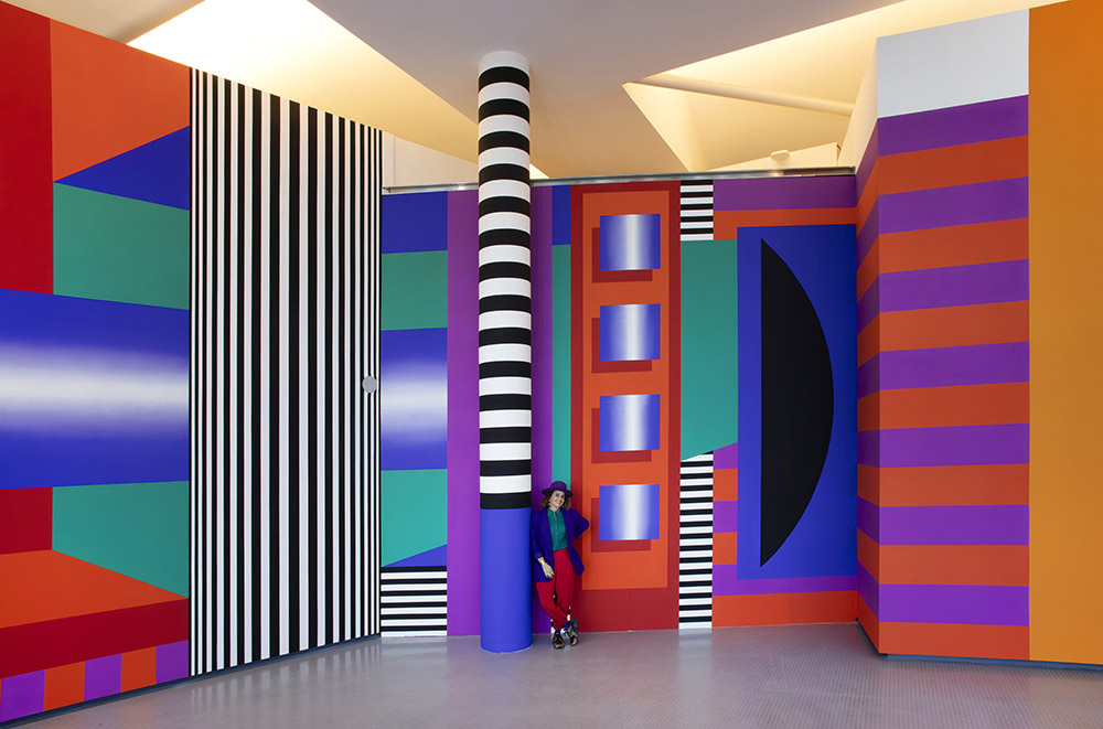 La artista Camille Walala presenta su universo pop en Ibiza